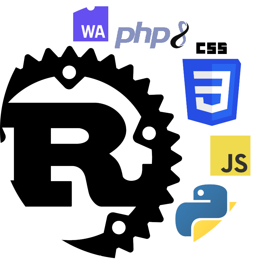 Different programming language logos